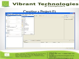 Creating a Project (1)Creating a Project (1)
 