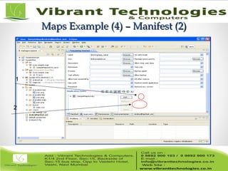 Maps Example (4) – Manifest (2)Maps Example (4) – Manifest (2)
1
2
 