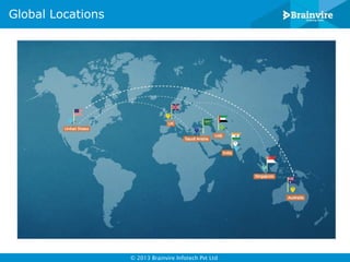 Global Locations

© 2013 Brainvire Infotech Pvt Ltd

 