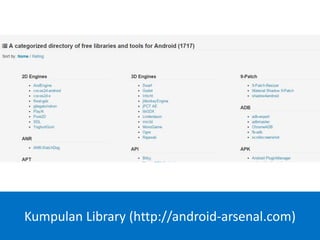 Kumpulan Library (http://android-arsenal.com)
 