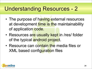 Android application development fundamentals | PPTX
