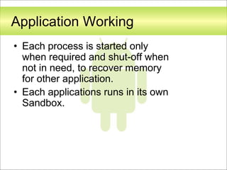 Android application development fundamentals | PPTX