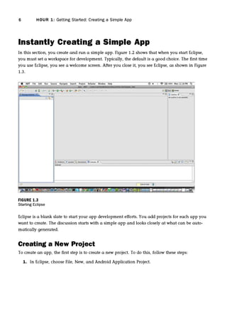 Android application development in 24 hours, sams teach yourself | PDF