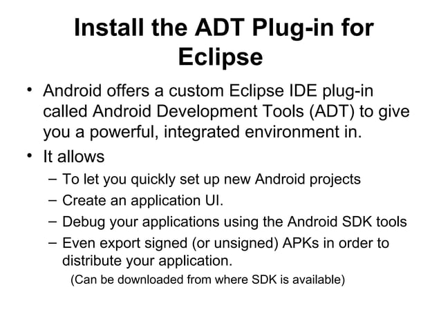 Android Application Development Using Java