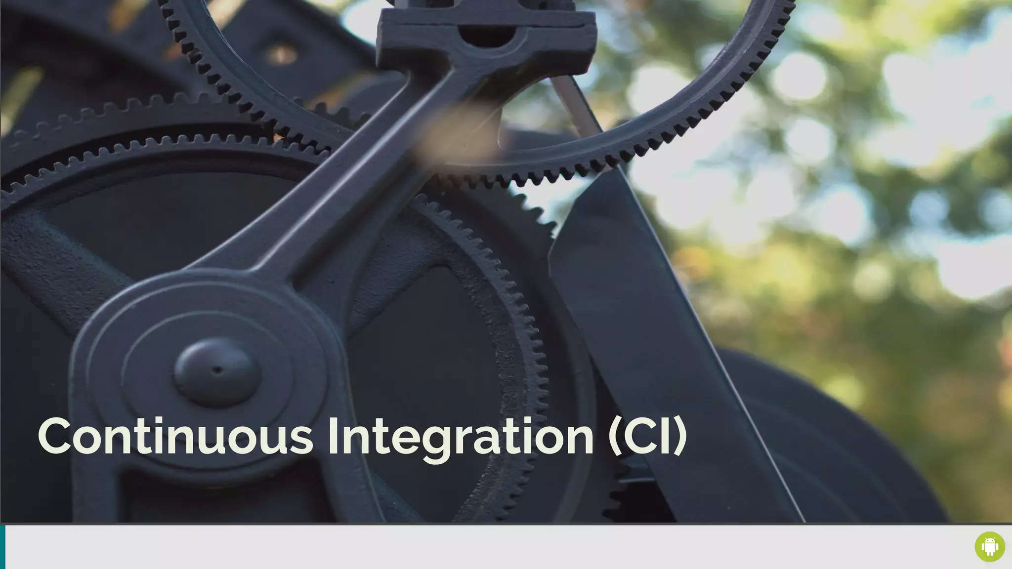 Continuous Integration (CI)
 