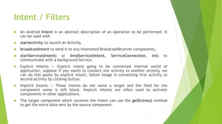 Android apps development | PPT
