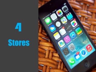 4
Stores
 