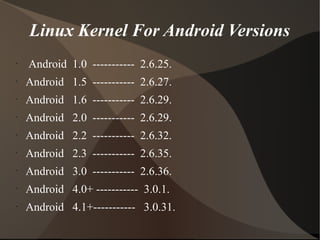 Android architecture | PPT