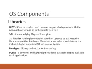 Architecture of android Operating system.ppt