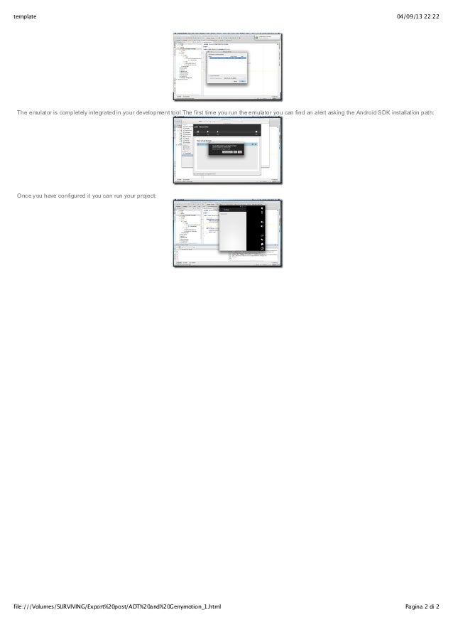 genimotion android studio genimotion android studio