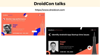 DroidCon talks
https://www.droidcon.com
 
