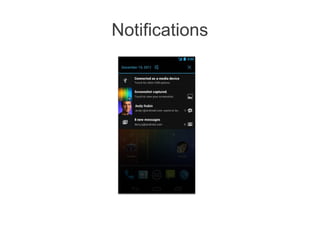 Notifications
 