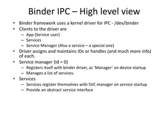 Using Binder Ipc : Bound services overview – RRWWPZ