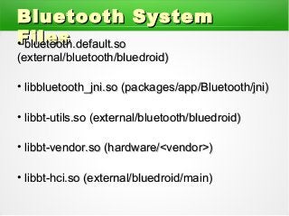 Android Bluetooth Stack