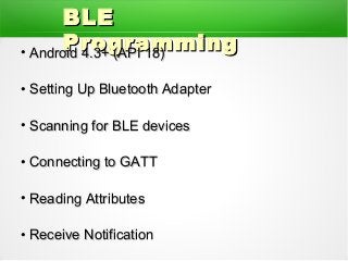 Android Bluetooth Stack