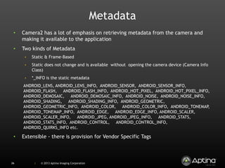 Camera 2.0 in Android 4.2 | PPTX