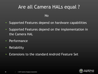 Camera 2.0 in Android 4.2 | PPTX