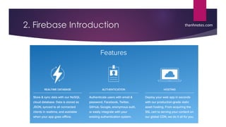 2. Firebase Introduction thanhnotes.com
 