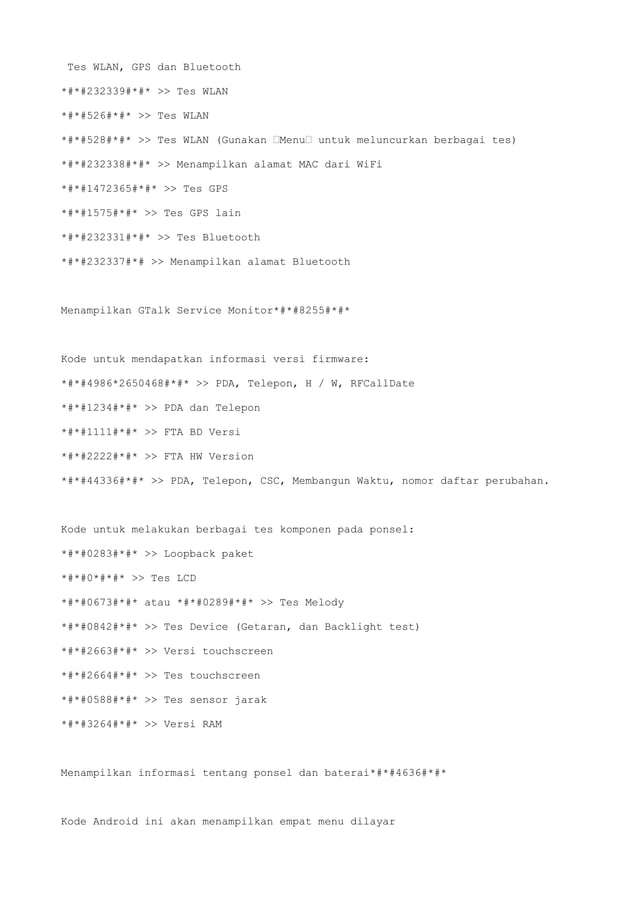 Android code | PDF