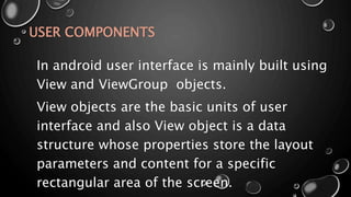 Android components | PPTX