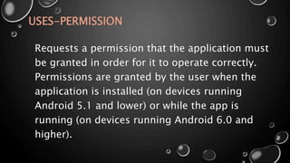 Android components | PPTX