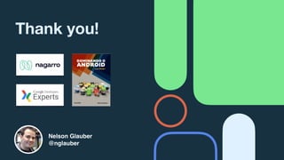 Thank you!
Nelson Glauber
@nglauber

 