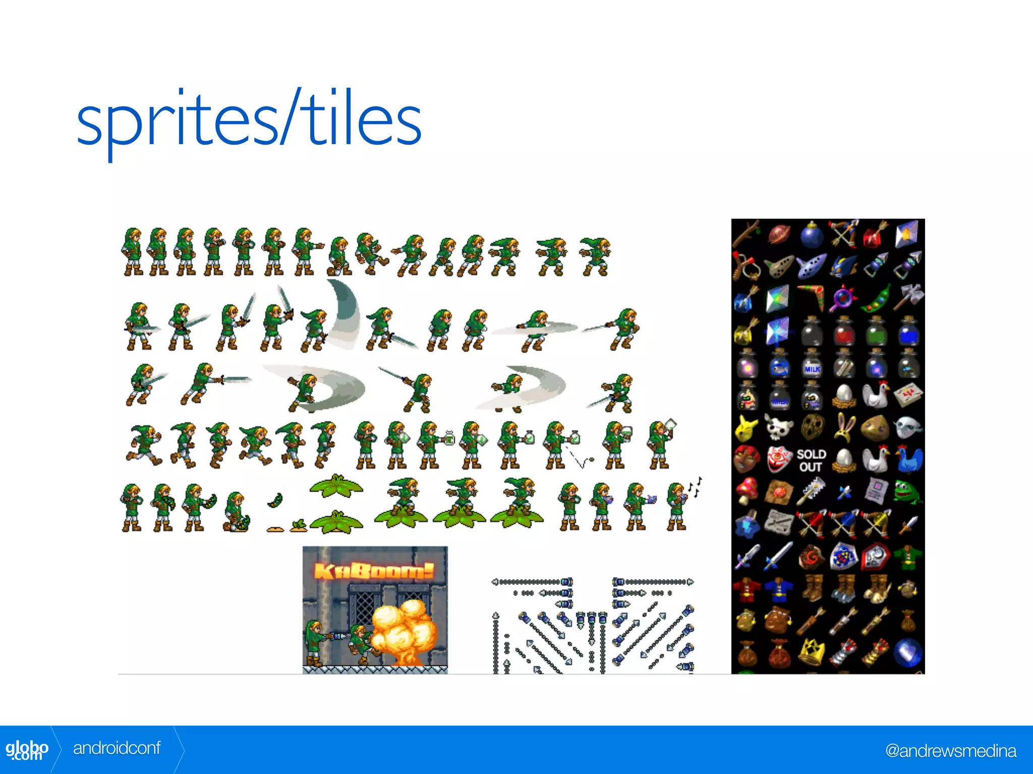 sprites/tiles




globo
 .com   androidconf     @andrewsmedina
 