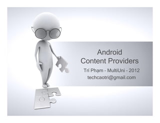 Android content provider