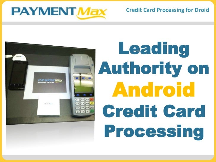 Android credit card swiper