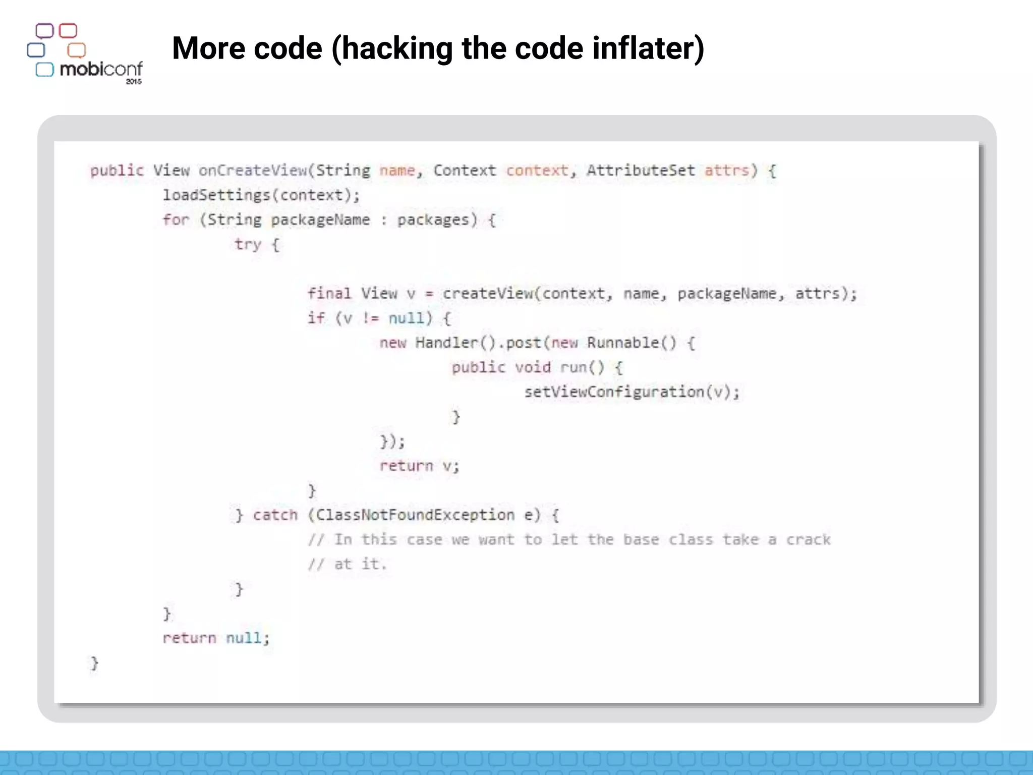 z
More code (hacking the code inflater)
 