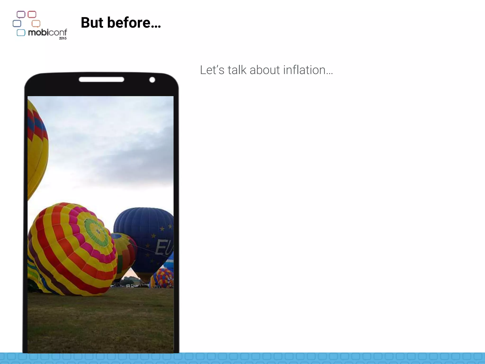But before…
Let’s talk about inflation…
 