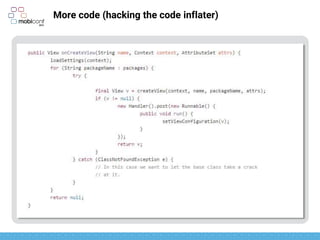 z
More code (hacking the code inflater)
 