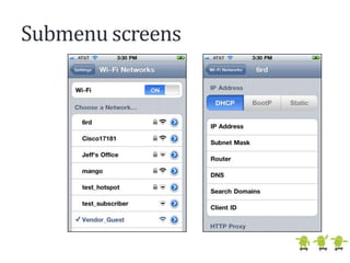 Android design patterns | PPTX | Operating Systems | Computer Software ...