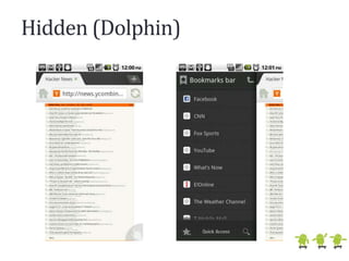 Android design patterns | PPTX | Operating Systems | Computer Software ...
