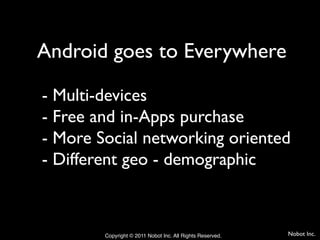 Android and its apps market overview Slide 19