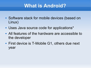 Android Development | ODP