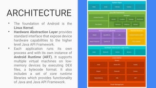 Android Development : (Android Studio, PHP, XML, MySQL) | PPT
