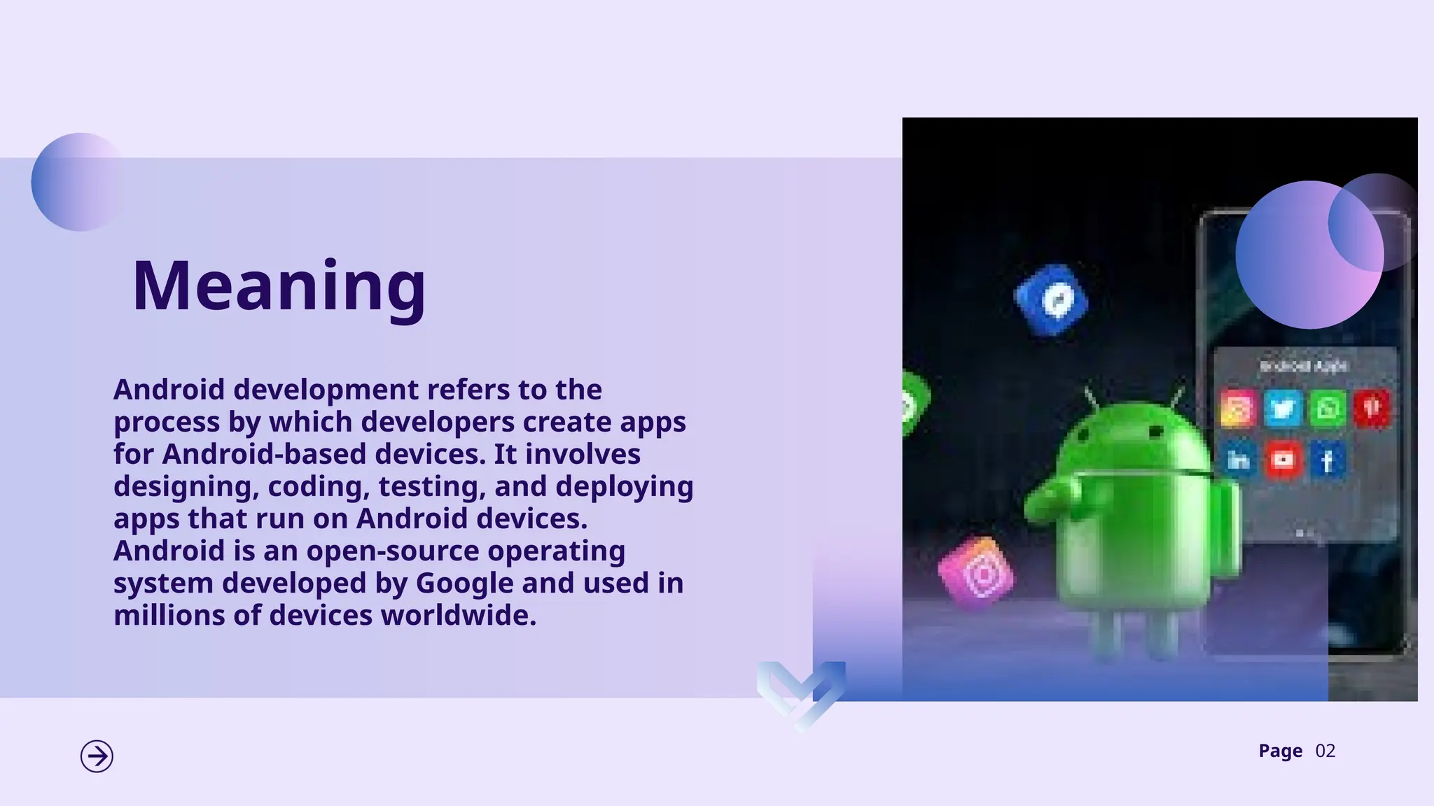 Introduction to android application development pptx