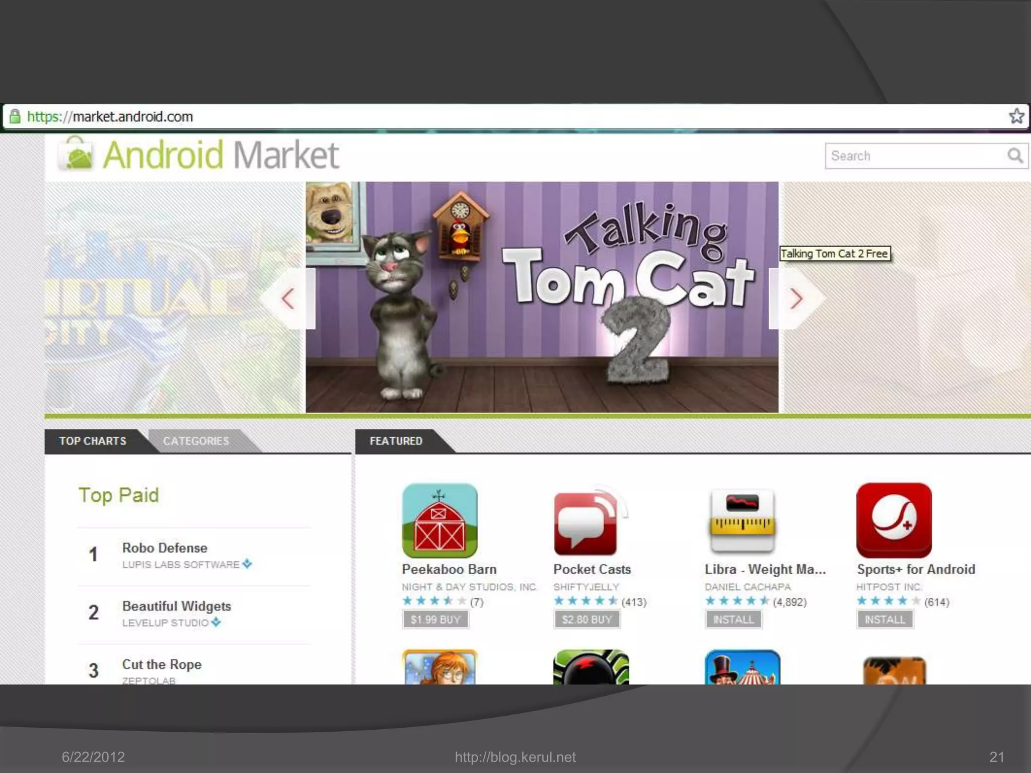 6/22/2012   http://blog.kerul.net   21
 