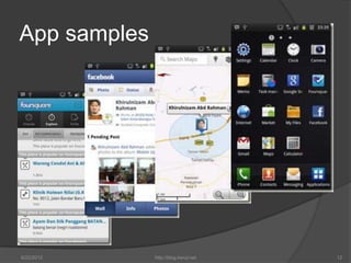 App samples




6/22/2012     http://blog.kerul.net   12
 