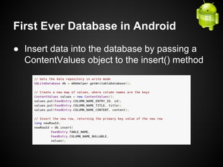 Android development beyond the basics | PDF