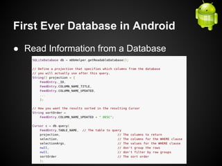 Android development beyond the basics | PDF