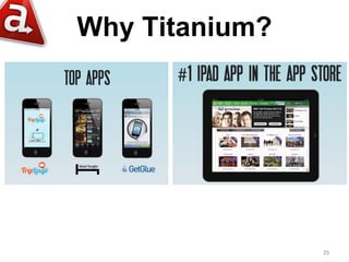 Why Titanium?




                25
 