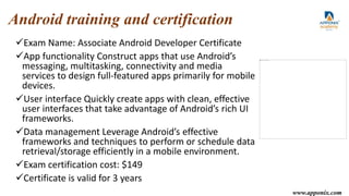 Android Development Training | PPTX