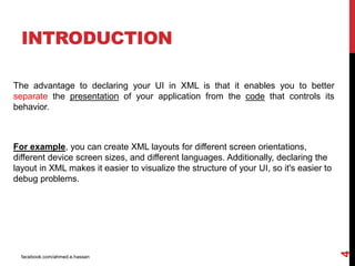 Android development session 3 - layout | PPTX