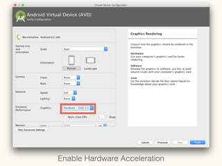 Enable Hardware Acceleration
 