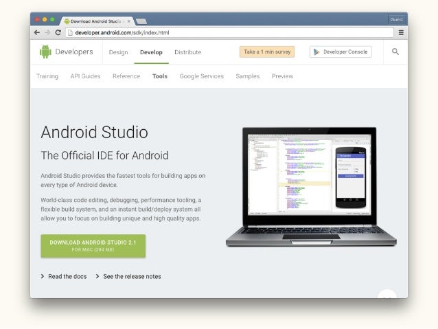 Android studio 1.5 download for mac os