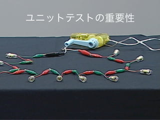 ユニットテストの重要性
 