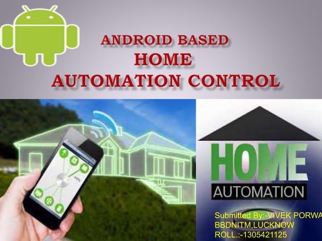 Android Based Home Automation Control | PPTX