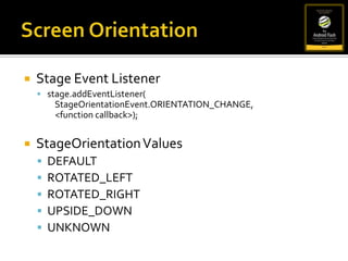 Device Screen Characteristics